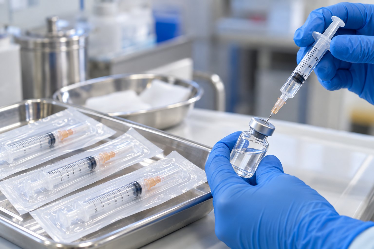 Syringes from Superior Healthcare International