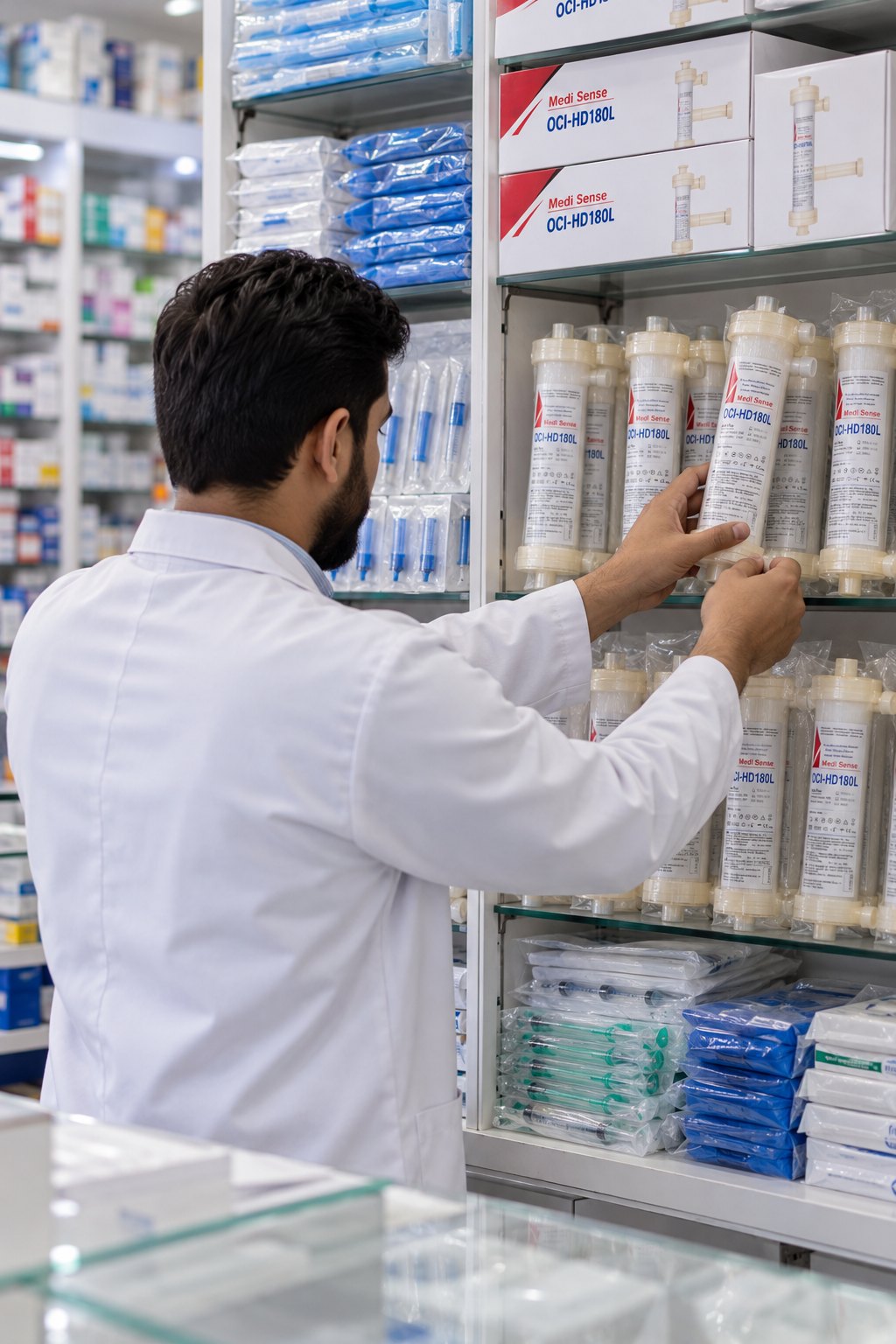 Pharmacy shelf supply